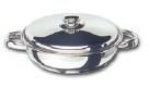 Artame 30 cm 18/10 Edelstahl Nordico Sauteuse mit Deckel