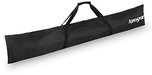 AspenSport Skitasche Rucksack, schwarz, 190 x 10 x 32 cm, 60 Liter