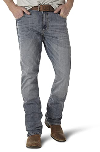 Wrangler Herren Retro Slim Fit Boot Cut Jeans, Greeley, 42W / 34L