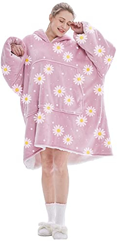 FELOVE Übergroße Hoodie Sweatshirt, Original Decke Sweatshirt, super weiche gemütliche warme komfortable Riesen-Hoodie, Geeignet Kapuzenpullover für Erwachsene, Männer, Frauen, Jugendliche