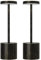 SCFUK 2 Packungen Tischlampe, Akku LED Kabellos Tischleuchte USB Aufladbare Aluminium Esszimmer (Kupfer)