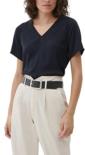 s.Oliver Women's Gürtel 2130322 Belt, Blue, 80
