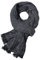 LIUPUUDLY Herren Schal Weicher Warm Casual Lang Schal Modisch Elegant Webschal Herrenschal (Schwarz)