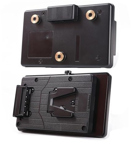 LSYRIA V Mount to Gold Mount Battery Adapter Plate Converter V Lock Compatible with Anton-Bauer Sony HDV DSLR Rig Panasonic ARRI RED JVC Video (2)