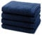 Möve - Superwuschel - 4 X Handtuch - im Set - Baumwolle (50 X 100cm Deep sea)