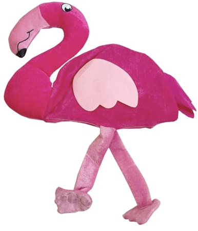 Dickly Flamingo Hut, Mütze, Kopfbedeckung, Niedliche Kostümhüte für Neujahr, Maskerade, Geburtstag