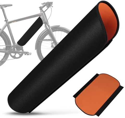 Adiwo Protección de Batería Integrada para Bicicleta Eléctrica, Tubo de 30-38CM E-Bike Funda, Prolongando el Tiempo Funcionamiento y la Vida, Funda Protectora de Batería Contra Polvo/Frío para E-Bike