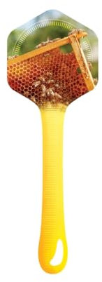 100x Gewährverschluss für Honiggläser (eckig) für Honiggläser Gläser Verschluss für Gläser Imkerei Bienen Imker Honig selbstklebend Deckelsiegel, Rähmchen