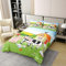 richhome Bauernhof Tiere 100% Natur Baumwolle Bettbezug Cartoon Kuh Schwein Tröster Bezug 135x200 mit 1 Kissenbezug Nette rustikale Kabine Western Bauernhaus Ästhetische Luxus Bettwäsche Set