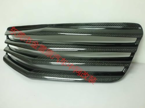 Auto Front Kühlergrille für E-Class W211 2007 2008 2009,Auto Grill Dekoration Zubehör Wasserdichtigkeit Sport Kühlergrill,A/Carbonfiber