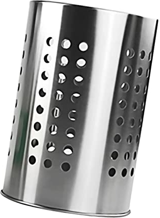 MAGICLULU Jaula Para Palillos De Drenaje Soporte Para Utensilios De Cocina De Acero Inoxidable Soporte Para Palillos Cucharas y Tenedores Para Cocina