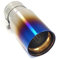 Auspuffrohr Spitzenabdeckungen 1 Stück Universal Auspuffblenden Für B&MW F20 F21 F22 F23 F30 F31 F32 F33 F36 F10 F12 W Performance Endrohr Schalldämpfer(Eingang 60 mm, Ausgang 80 mm-2)
