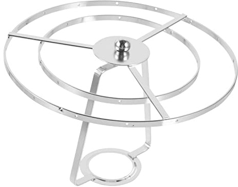 DIYEAH Lampenharfe Metallrahmen Lampenschirm Halterung Selbstgemacht Beleuchtungszubehör Für Tisch Und Stehlampen Robuste Stabile Lampenhalterung Im Retro Stil