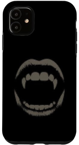 Vampire Fangs Vintage y2k Grunge Emo Graphic Hülle für iPhone 11