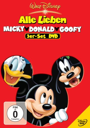 Alle lieben Mickey/Donald/Goofy (3er-Set DVD)