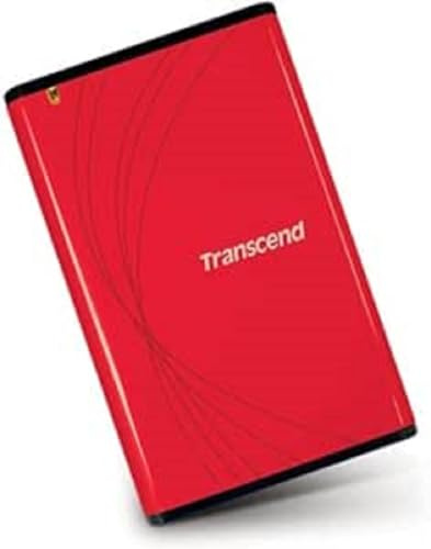 Transcend StoreJet TS0GSJ25R 2.5-Inch Red Aluminum Housing