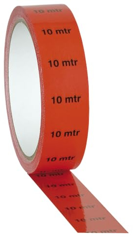 Showtec Marker tape 25mm 33mtr 10mtr Red