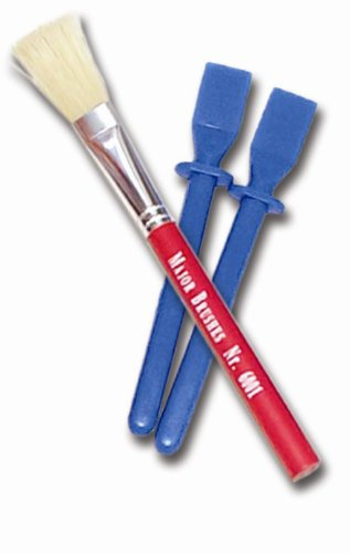 Paste brush and glue spreader pack