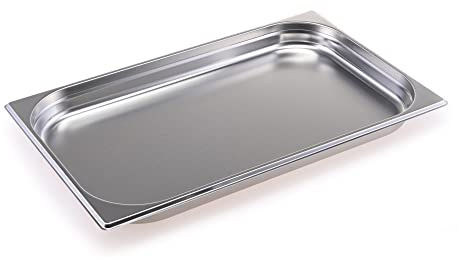 TeknoStahl GN Behälter Gastronorm 1/1 Edelstahl (40 Millimeter)