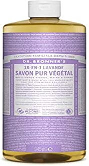 18-en-1 Savon Liquide Lavande – Dr Bronner’s 944ml
