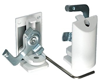 Garduna # Klemmträger - Set à 2 Alu-Jalousien