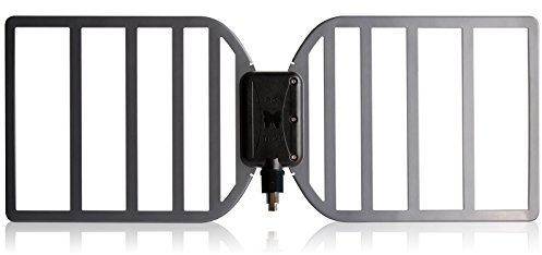 RGTech Monarch Outdoor/Indoor HDTV Aerial & True Booster antenna amplifier, 60+ Mile Range Multidirectional Reception, 4G/LTE/FM Filters for Maximum Freeview UHF/VHF/DTV/DVB-T/DVB-T2 reception