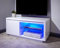 GFW Polar High Gloss TV Unit Cabinet For Living Room, Engineered Wood, White, 45 x 100 x 45 cm.