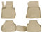 OMAC Gummimatten Fußmatten kompatibel mit BMW X3 F25 2010-2017 TPE Automatten Beige 4X