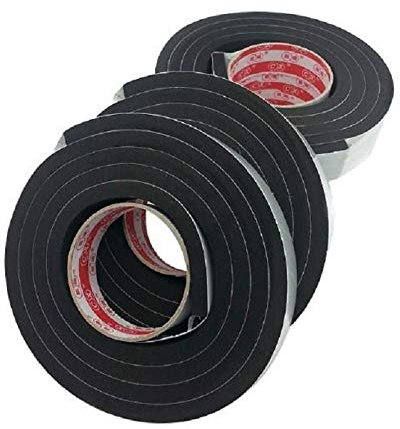 Bandes auto-réfrigérées, bandes d'étanchéité, fenêtres anti-poussière, collantes, anti-collision et coupe-vent-5 cm * 5 m * 1 mm