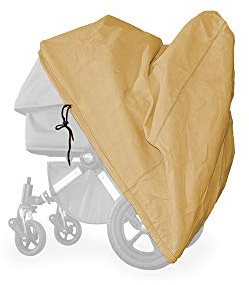 softgarage buggy softcush beige Abdeckung für Kinderwagen Kinderkraft Indy Regenschutz Regenverdeck