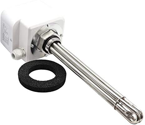 WITTKOWARE Elektro-Einschraubheizkörper mit Thermostat, DN40 (1½, 6/4), 3X 230V~/400V, 3,3kW, Eintauchtiefe 520mm