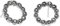 Ohrstecker Circulitos fair trade Ohrringe, Handarbeit aus Mexiko, 925 Sterling Silber