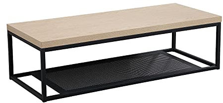 MOB-IN Plan de Toilette Suspendu Will -EP. 3,8cm L120cm + Structure métal