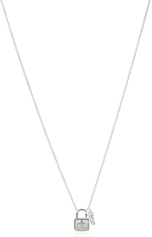 THOMAS SABO Damen Kette Schloss mit Schlüssel 925 Sterlingsilber KE2122-051-14-L45V