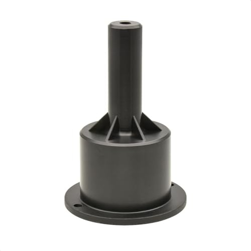 WAGNER preisgekrönte Tischauszugsrolle versenkbar für Ausziehtische - Raddurchmesser Ø 27 mm, Bautiefe 75 mm, Bauhöhe 6 mm, Softlauffläche, schwere Feder, Tragkraft 32 kg - 01009901