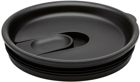 Hydro Flask Unisex – Erwachsene Verschließbarer Deckel zum Eindrücken, Schwarz, Large