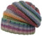 LIERYS Bernardo Oversize Strickmütze Damen/Herren (26 cm lang) - Made in Germany - Wintermütze aus Schurwolle - Long Beanie in One Size 55-63 cm - Mütze mit Umschlag - Winter blau-grün One Size