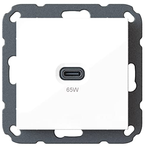 Ehmann 6560x0000 USB-Ladesteckdose Weiß