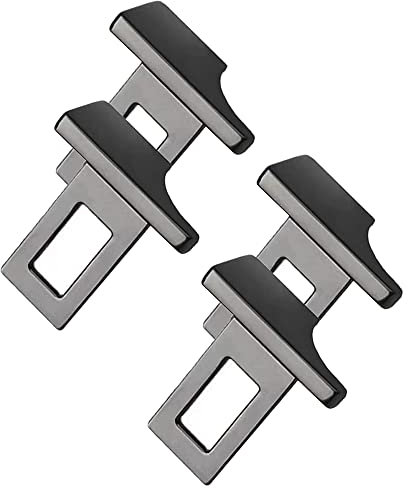 4 clip per cinture di sicurezza, 4 clip per cinture di sicurezza, adatte per la maggior parte delle auto e dei camion