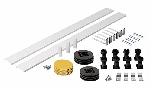 Eacon Shower Tray Leg Kit | Low Profile Shower Tray Leg Kit | 1300mm High | Trays Over 1200mm