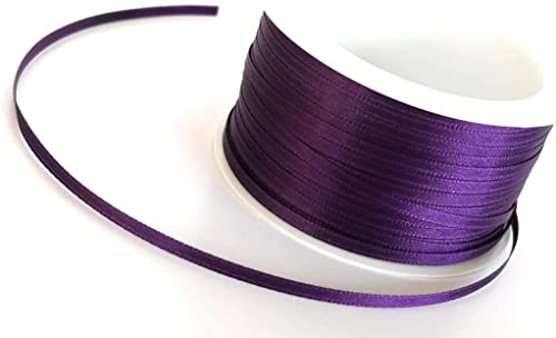 s.dekoda Satinband 50m x 3mm Lila Schleifenband Dekoband Satin