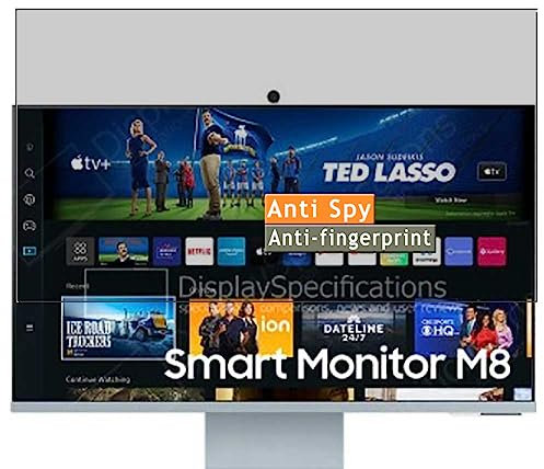 Vaxson Anti Spy Schutzfolie kompatibel mit Samsung M8 M80C S32CM801UN S32CM80GUN S32CM80BUN 31.5 Monitorfolien Displayschutzfolie ( nicht Panzer Schutz Glas folie SchutzGlas nicht PanzerGlas )