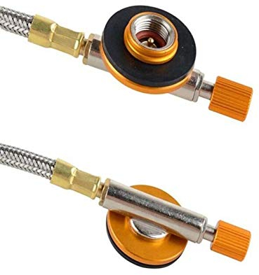 Ventile Gas-Camping-Ofen-Verbindungsregelventil mit flexiblem Schlauch mit hoher Temperaturresistenz