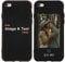 KX-Mobile Schwarze Silikonhülle für iPhone 6 / 6s Handyhülle selbst gestalten - Schwarze Hülle - selbst gestaltet/personalisiert - Deine Hülle mit Deinem Design