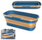 HENGBIRD Cubo Plegable Para Fregona, Cuenco Plegable Para Fregadero Con Ruedas Y 2 Asas, Recipiente De Lavado Rectangular, Cubo Limpieza Rectangular Multiusos Para Lavar Ropa Y Platos