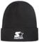 STARTER Mütze mit Iconic Logo Stickerei Schwarz, Schwarz , One size