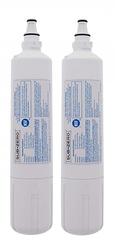 Sub-Zero 4204490 Cartuccia di ricambio per filtro dell'acqua per frigorifero, confezione da 2