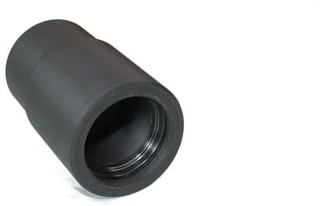 Generisch Adapter für Luft Absaugschlauch | Staubsaugerschlauch zum Aufschrauben - Werkstattabsaugung (DN40 mit HT Muffe, 32mm Schlauch Innen Durchmesser)