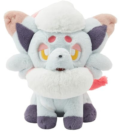 Pokémon Center Hisui Zorua Comfy Friends Plush - 39 cm