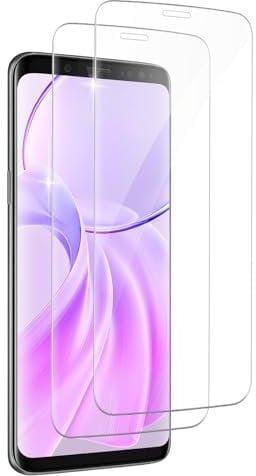 2 Stück für Panzerglas für Samsung Galaxy S9 Plus Schutzfolie, 9H Härte Panzer Schutz Glas für Samsung S9 Plus Panzerfolie, HD-Klar Blasenfrei Fingerabdruck-ID Displayschutz Galaxy S9+ Schutzglas